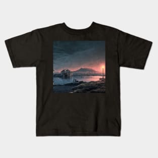 Abandoned Apocalypse City Kids T-Shirt